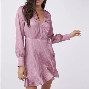 NEW Paige Pink Floral Wrap Dress